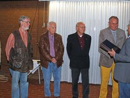 Norbert Rossa, Joachim Odermatt, Walter Mämpel, dieter Jänchen und Hans-Georg Busch (v.l.) Foto: DBwV
