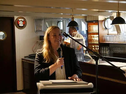 Vivian Tauschwitz kommt aus der Heeresaufklärungstruppe und hat Einsatzerfahrung. Foto: DBwV