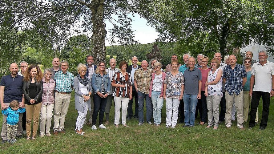 Viele Gäste begrüßte Oberstlt a.D. Matthias Nickel zum Sommerfest (Foto: sKERH Kaiserslautern)