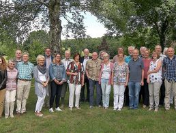 Viele Gäste begrüßte Oberstlt a.D. Matthias Nickel zum Sommerfest (Foto: sKERH Kaiserslautern)