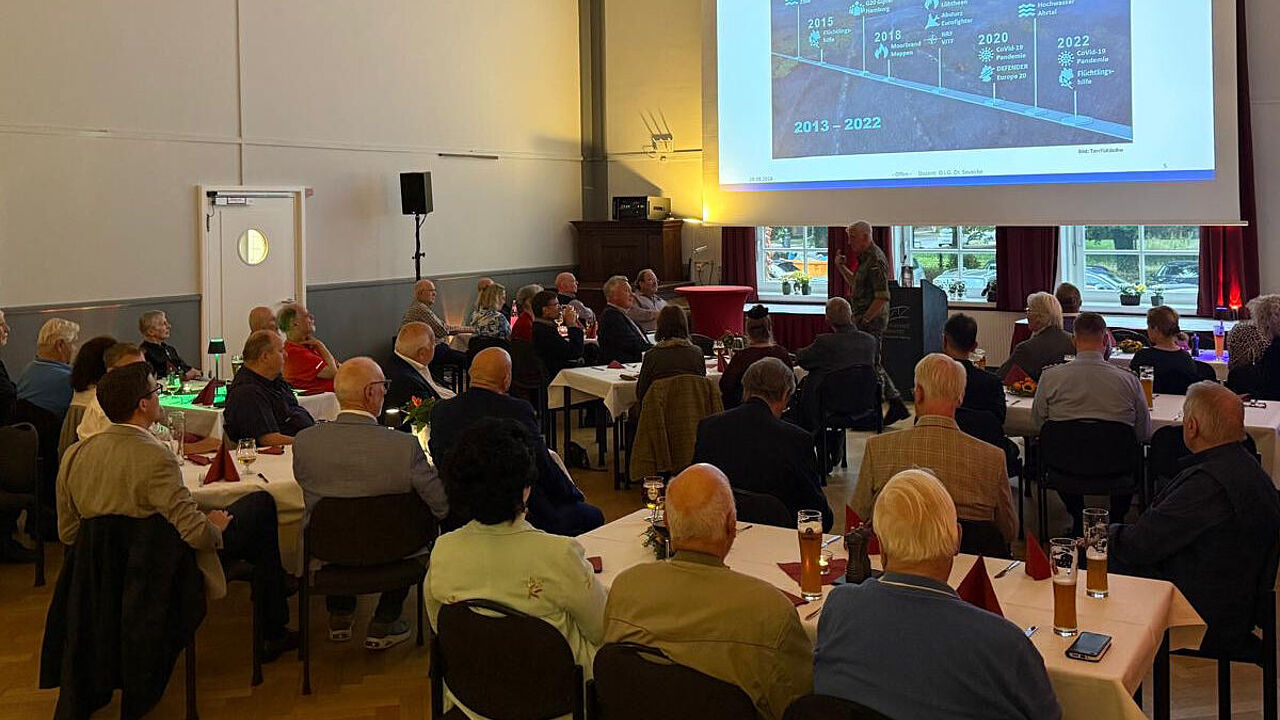 Die Teilnehmer hörten Ausführungen zu einem wichtigen Thema. Foto: LV Nord