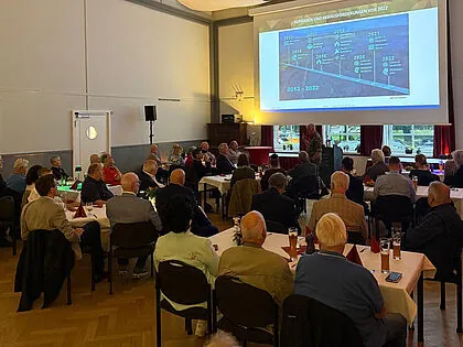 Die Teilnehmer hörten Ausführungen zu einem wichtigen Thema. Foto: LV Nord