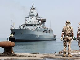 Einsatz zur See: Die Bundeswehr beteiligt sich an der Mission Atalanta am Horn von Afrika zur Abwehr der Piraterie. Foto: Bundeswehr/FK Wolff