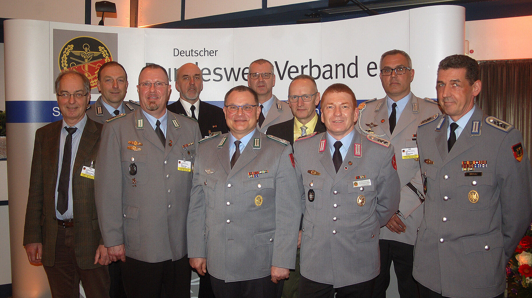 Der neue Landesvorstand Nord. Foto: DBwV/LV Nord