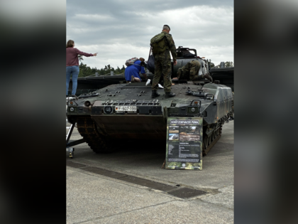 Ein Schützenpanzer Puma war Teil der stationären Waffenschau. Foto: DBwV