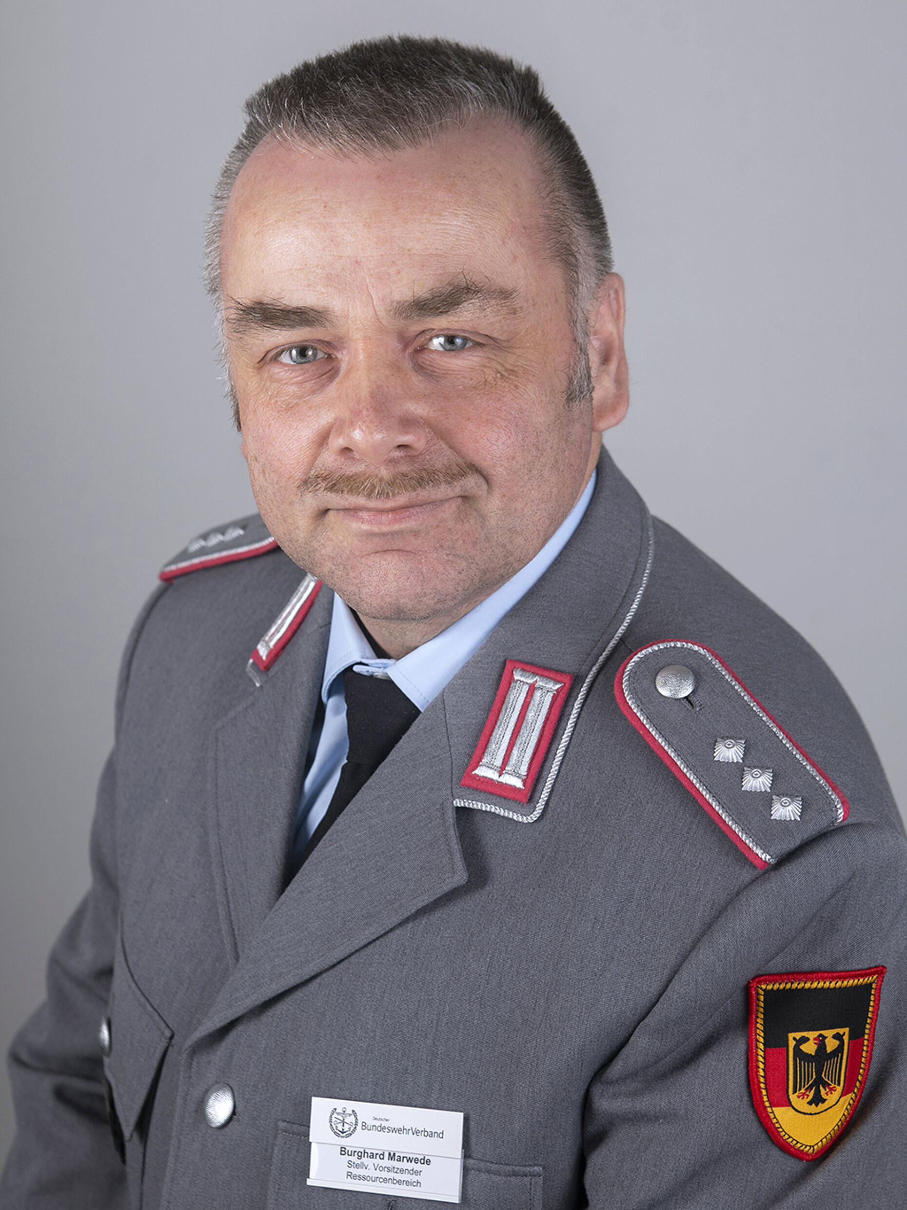 Stellvertreter des Vorsitzenden Ressourcenbereiche: Hauptmann Burghard Marwede