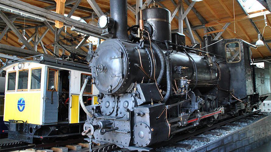 Die Zahnraddampflokomotive III Nr. 719. Foto: Deutsches Museum München