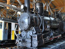 Die Zahnraddampflokomotive III Nr. 719. Foto: Deutsches Museum München