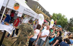 Nicht nur in Leipzig war der Stand des DBwV gut besucht. Foto: Bombeke