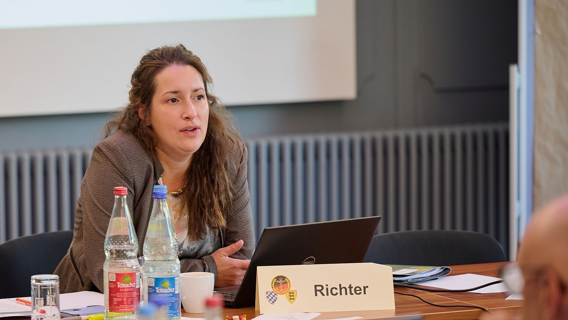 Aspekte aus der Rechtsprechung zur Mitbestimmung der VP trug Juliane Richter vor. Foto: DBwV/Ingo Kaminsky
