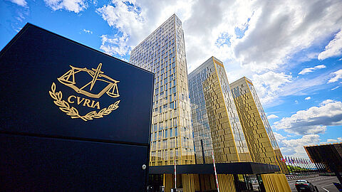 Der Europäische Gerichtshof in Luxemburg