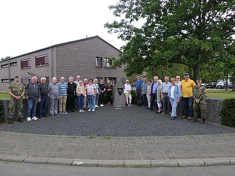 Die KERH Diez/Limburg besucht die Schule für Diensthundewesen der Bundeswehr. Foto: Schule für Diensthundewesen der Bundeswehr