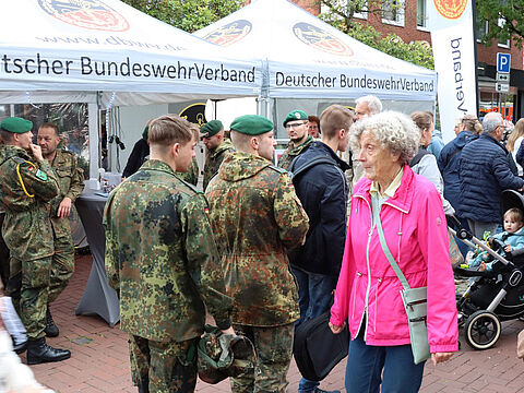 Der DBwV gehört in Munster seit seiner Gründung dazu. Foto: LV Nord