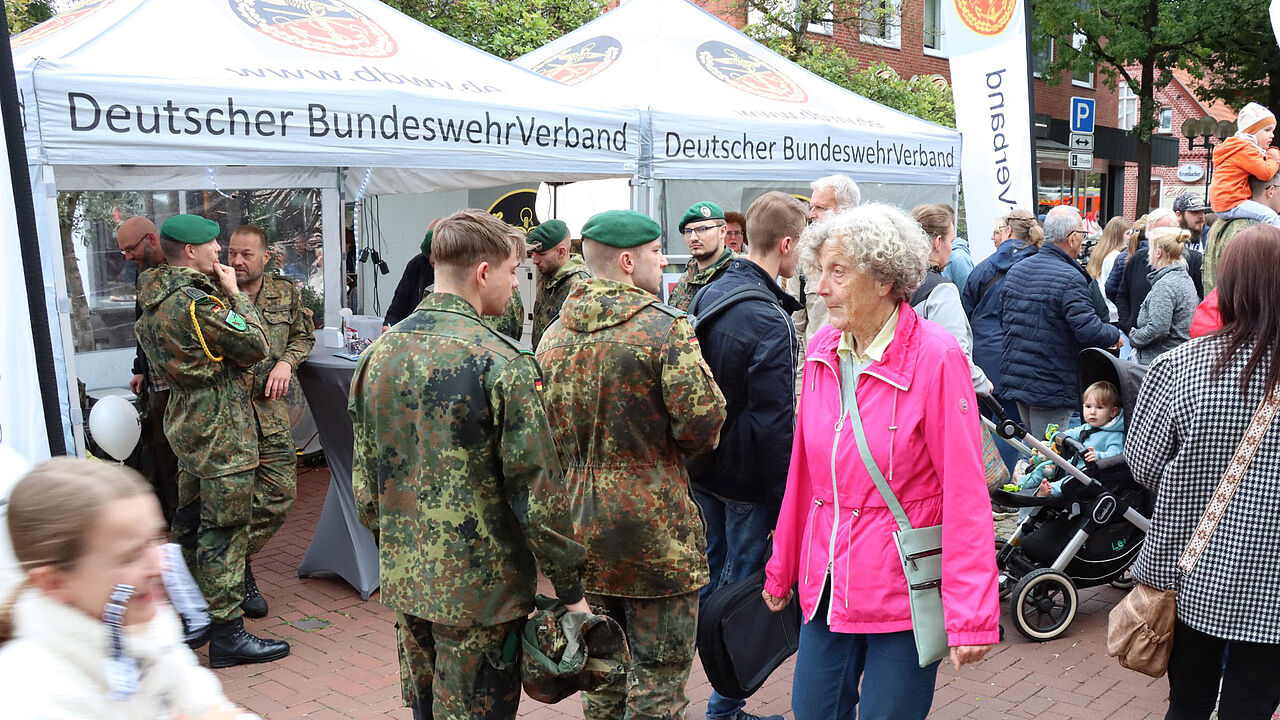 Der DBwV gehört in Munster seit seiner Gründung dazu. Foto: LV Nord
