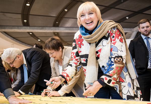 Claudia Roth, Bündnis 90/Die Grünen, Vizepräsidentin des Deutschen Bundestags Foto: DBwV/Scheurer