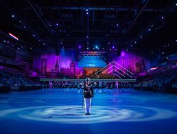 700 Musiker aus sieben Nationen begeisterten beim Musikfest der Bundeswehr in Düsseldorf Foto: Pierre Johne
