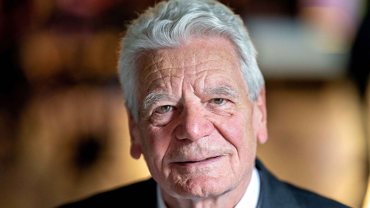 Bundespräsident a.D. Joachim Gauck ist neuer Schirmherr der Oberst-Schöttler-Versehrten-Stiftung, Kooperationspartner der Soldaten und Veteranen Stiftung. Foto: picture alliance / ZUMAPRESS.com / Andreas Stroh