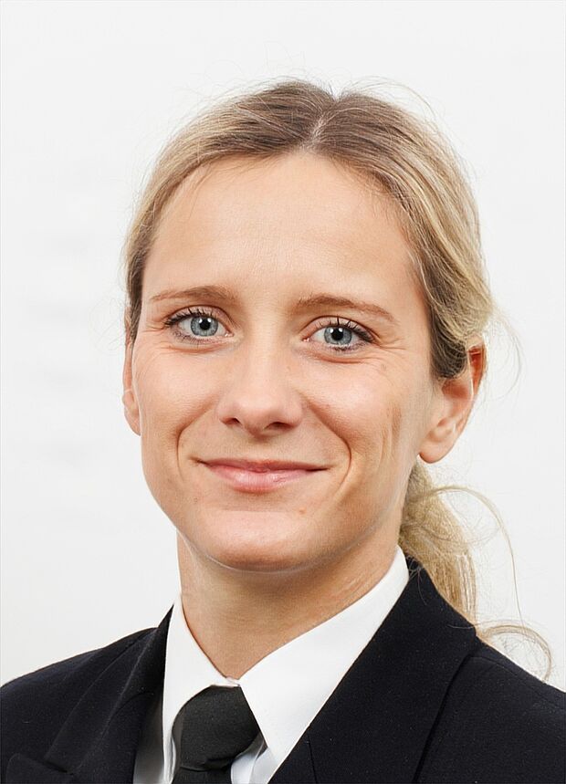 Korvettenkapitän Marit Lorenzen. Foto: privat