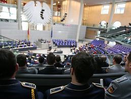 Soldaten im Bundestag