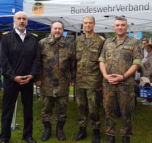 Jens Tischer, Thomas Martzok, Sven Rücker und Kassian Meesenburg (v.l.)