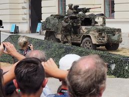 Beim Tag der Bundeswehr kann man auch das KSK live erleben, wie hier 2018 in Dresden. Archivfoto: DBwV/Gunnar Kruse