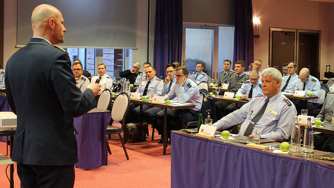 Wichtige Themen interessant vorgetragen Foto: DBwV/kuh 