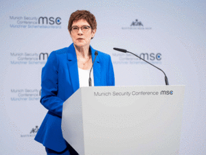 Verteidigungsministerin Annegret Kramp-Karrenbauer. Foto: MSC