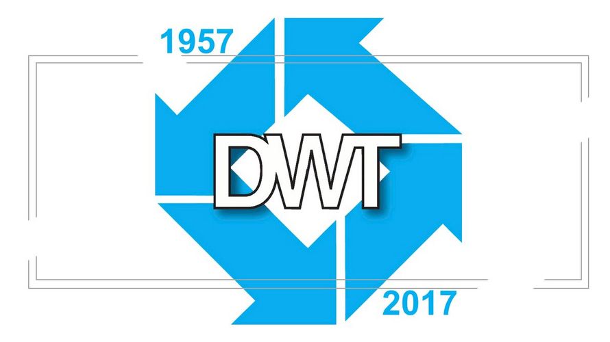 Logo 60 Jahre DEUTSCHE GESELLSCHAFT FÜR WEHRTECHNIK e.V. (DWT)