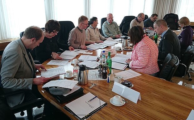 ...sondern auch konkrete Anträge für die Landesversammlung 2017 vorbereitet.