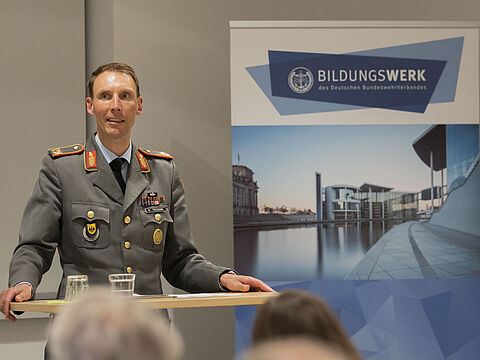 Brigadegeneral Dr. Christian Freuding Foto: DBwV/Sarina Flachsmeier