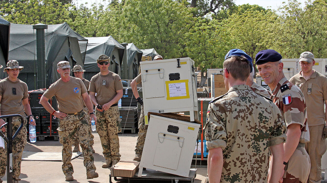 Bundeswehr-Soldaten werden auch weiterhin in Mali aktiv sein. Das hat der Deutsche Bundestag beschlossen Foto: Bundeswehr