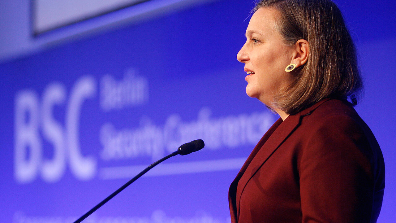 Victoria Jane Nuland, Europa-Beauftragte der amerikanischen Regierung, war ebenfalls unter den Referenten. Foto: BSC