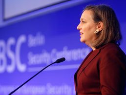 Victoria Jane Nuland, Europa-Beauftragte der amerikanischen Regierung, war ebenfalls unter den Referenten. Foto: BSC