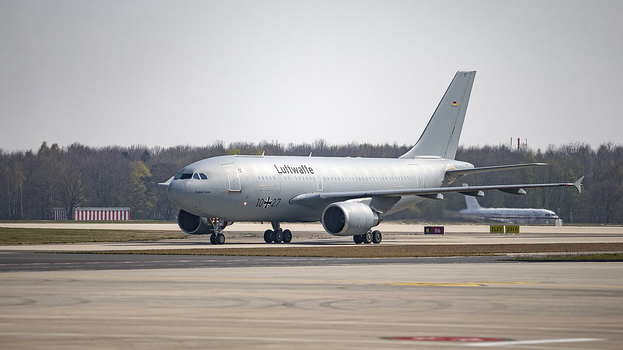 Luftwaffe unterstützt mit MedEvac. Foto: Bundeswehr/Kevin Schrief