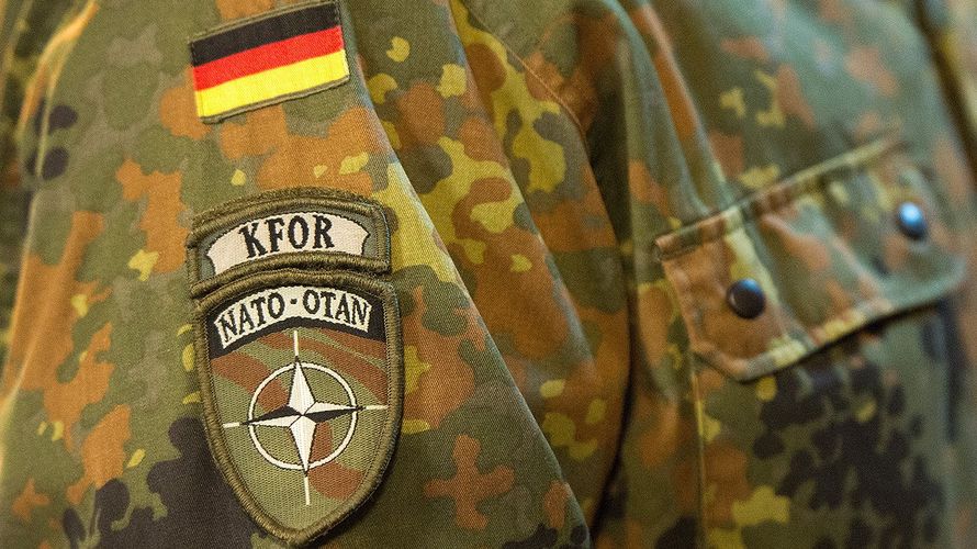 Seit 1999 im Einsatz: Die Mission Kosovo Force (KFOR) der NATO. Foto: dpa