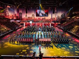 Das große Finale beim Musikfest der Bundeswehr 2019. Auf ein Neues heißt es dann am 25. September 2021. Foto: Bundeswehr/Johne