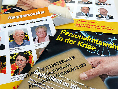 Gehen Sie wählen! Mit der Abgabe Ihrer Stimme stärken Sie nicht nur die Personalvertretung. Sie haben auch die Gelegenheit, denjenigen Wahlbewerbern Ihre Stimme zu geben, denen Sie vertrauen. Foto: DBwV/Mika Schmidt