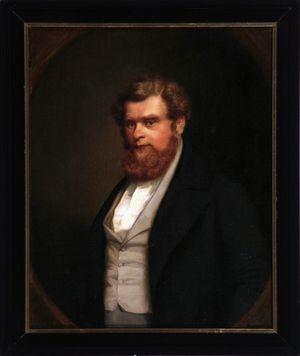 Portrait von Robert Blum im Stadtmuseum Leipzig. Foto: Wikipedia/Stadtmuseum Leipzig