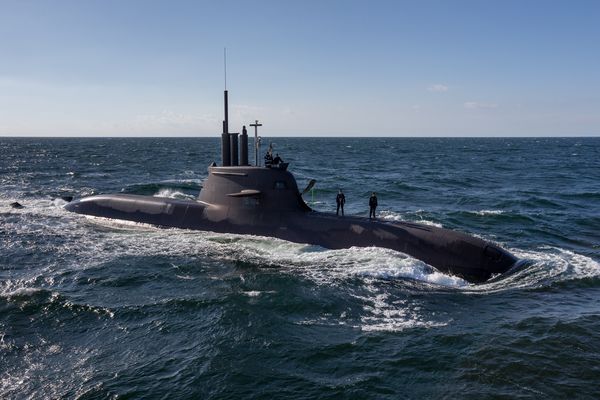 Das U-Boot U 34 bei einer NATO-Übung in der Ostsee. Foto: Bundeswehr/Jonas Weber