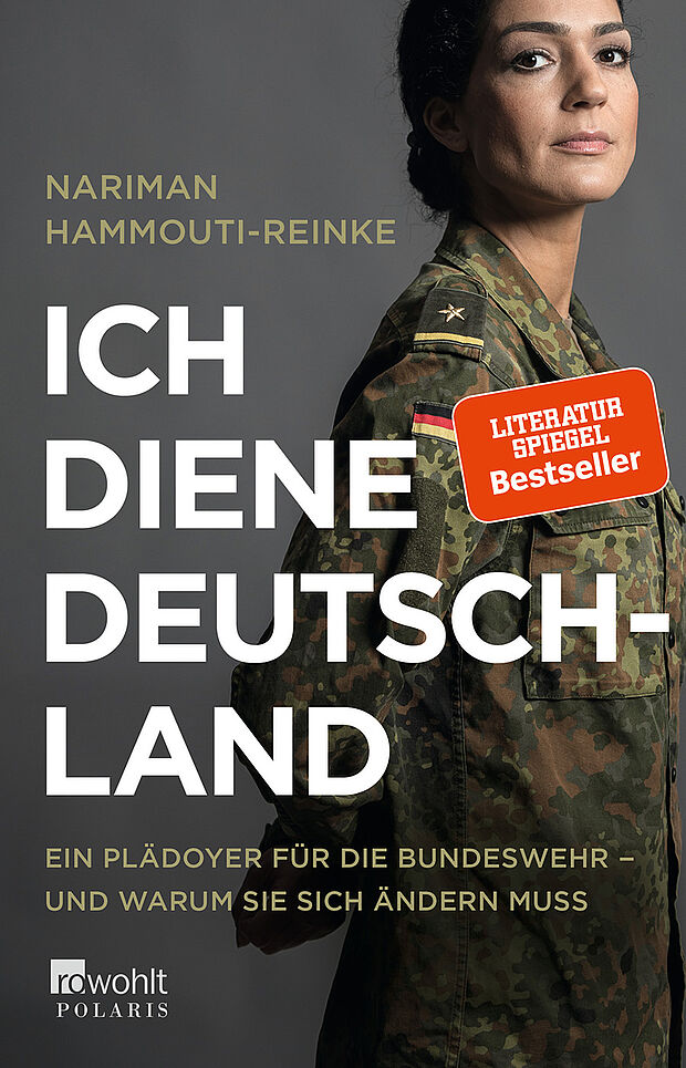 Nariman Hammouti-Reinke, „Ich diene Deutschland“, rororo, 256 Seiten, ISBN: 978-3-499-63396-6