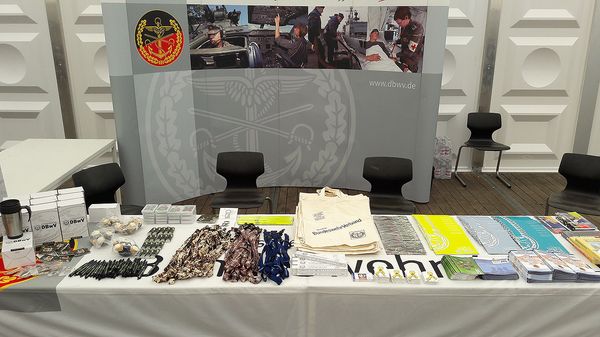 Der Stand des DBwV war gut sortiert (LV Nord/DBwV)