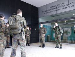 In Portugal hilft ein 26-köpfiges Team der Bundeswehr im Kampf gegen Corona. Sie betreiben in einem Krankenhaus in Lissabon eine Intensivstation für bis zu 8 Patienten. Foto: Twitter