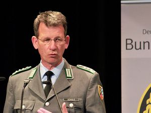Oberst Björn Schulz, neuer Brigadekommandeur in Cham. Foto: DBwV/Kaminsky