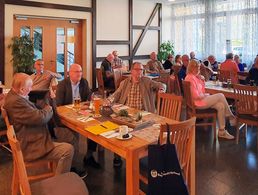 Der Vortrag zum Thema „Elternunterhalt“ fand großes Interesse der Mitglieder der Kameradschaft ERH Würzburg-Veitshöchheim. Foto: Roland Stengl