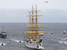 Erst Anfang Oktober war die "Gorch Fock" nach langem Werftaufenthalt wieder in ihren Heimathafen Kiel zurückgekehrt. Ende Januar soll der erste Ausbildungslehrgang für Offizieranwärter nach der Sanierung des Segelschulschiffs starten. Foto: Marine/Steve Back