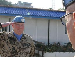 Flottillenadmiral Axel Schulz übernahm am 15. Januar 2021 die Führung der Maritime Task Force im Libanon. Foto: Bundeswehr/Lisa Butz