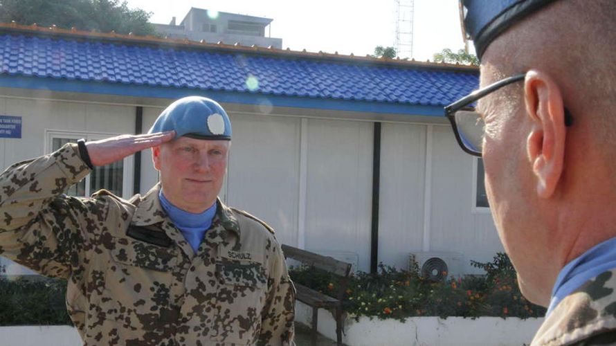 Flottillenadmiral Axel Schulz übernahm am 15. Januar 2021 die Führung der Maritime Task Force im Libanon. Foto: Bundeswehr/Lisa Butz