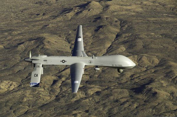 Die Drohne vom Typ "Predator" wird seit 1995 von der US Air Force eingesetzt