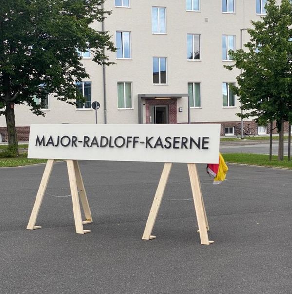 Die Ostmark-Kaserne wurde in Major-Radloff-Kaserne umbenannt. Foto: Bundeswehr
