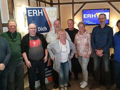 Der neugewählte Vorstand der KERH Bad Salzungen. Foto: DBwV/Zickler, Torsten